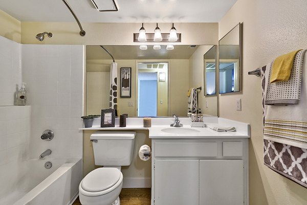 bathroom at Colony Parc Apartments
