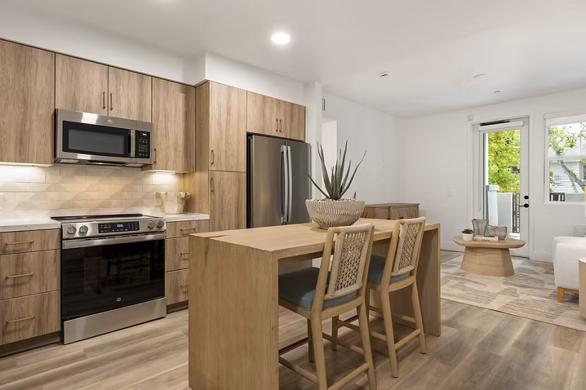 kitchen at Colony Parc Apartments