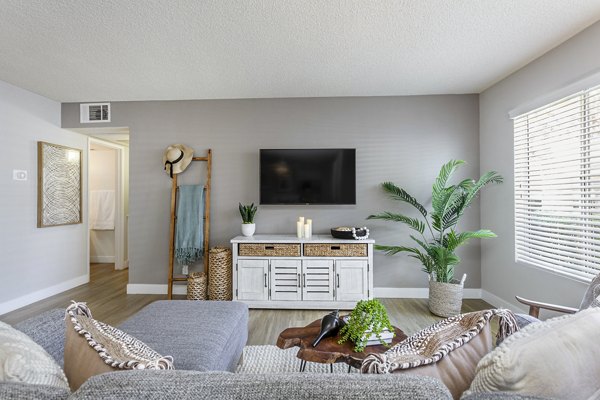 living room at Colony Parc Apartments