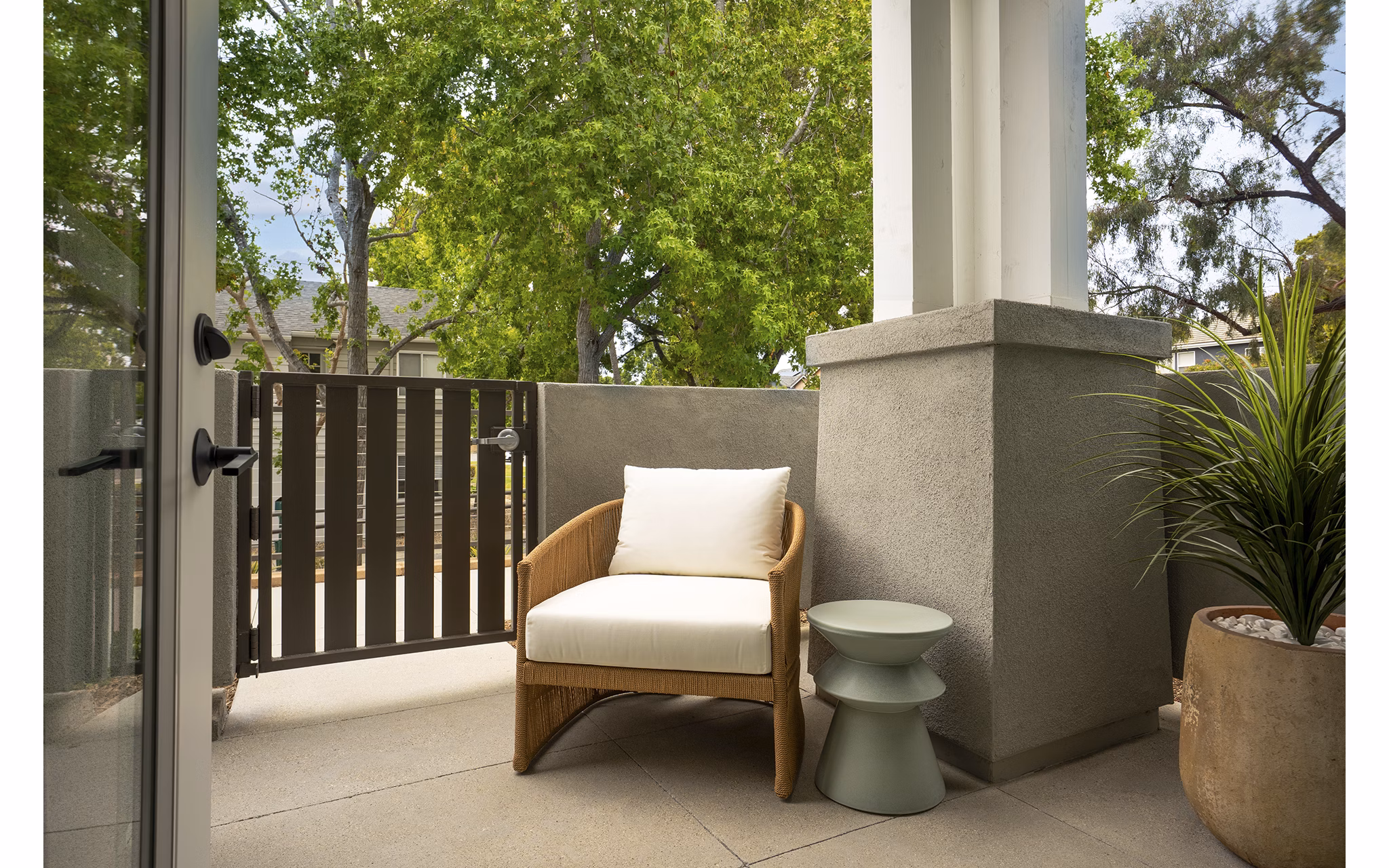 Patio at Colony Parc Apartments
