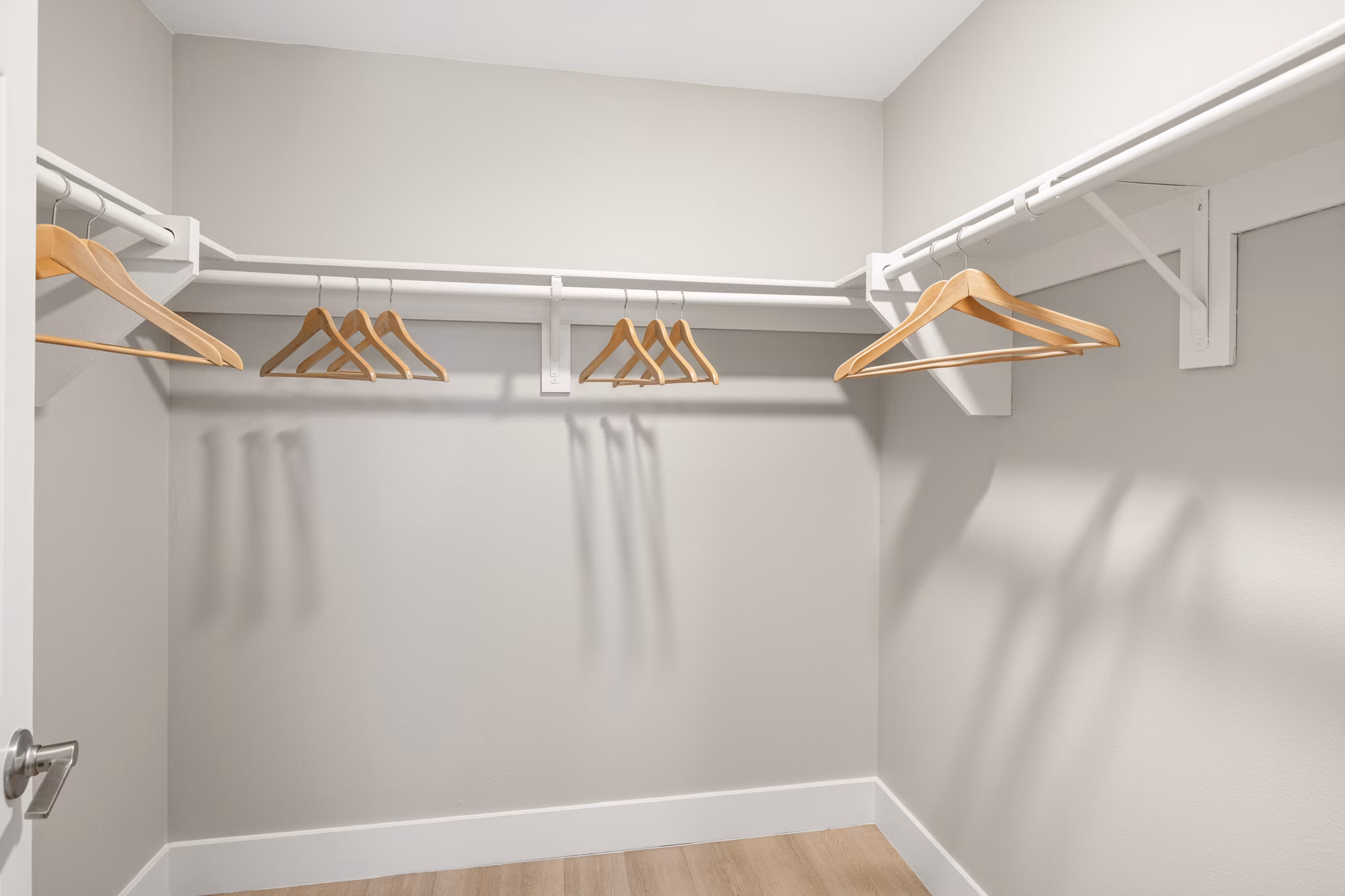 closet at Parc Chateaux Apartments