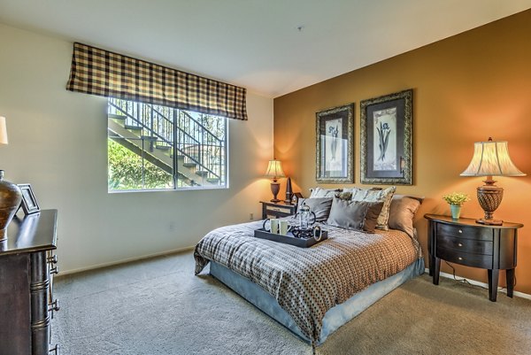 bedroom at Mission Grove Park