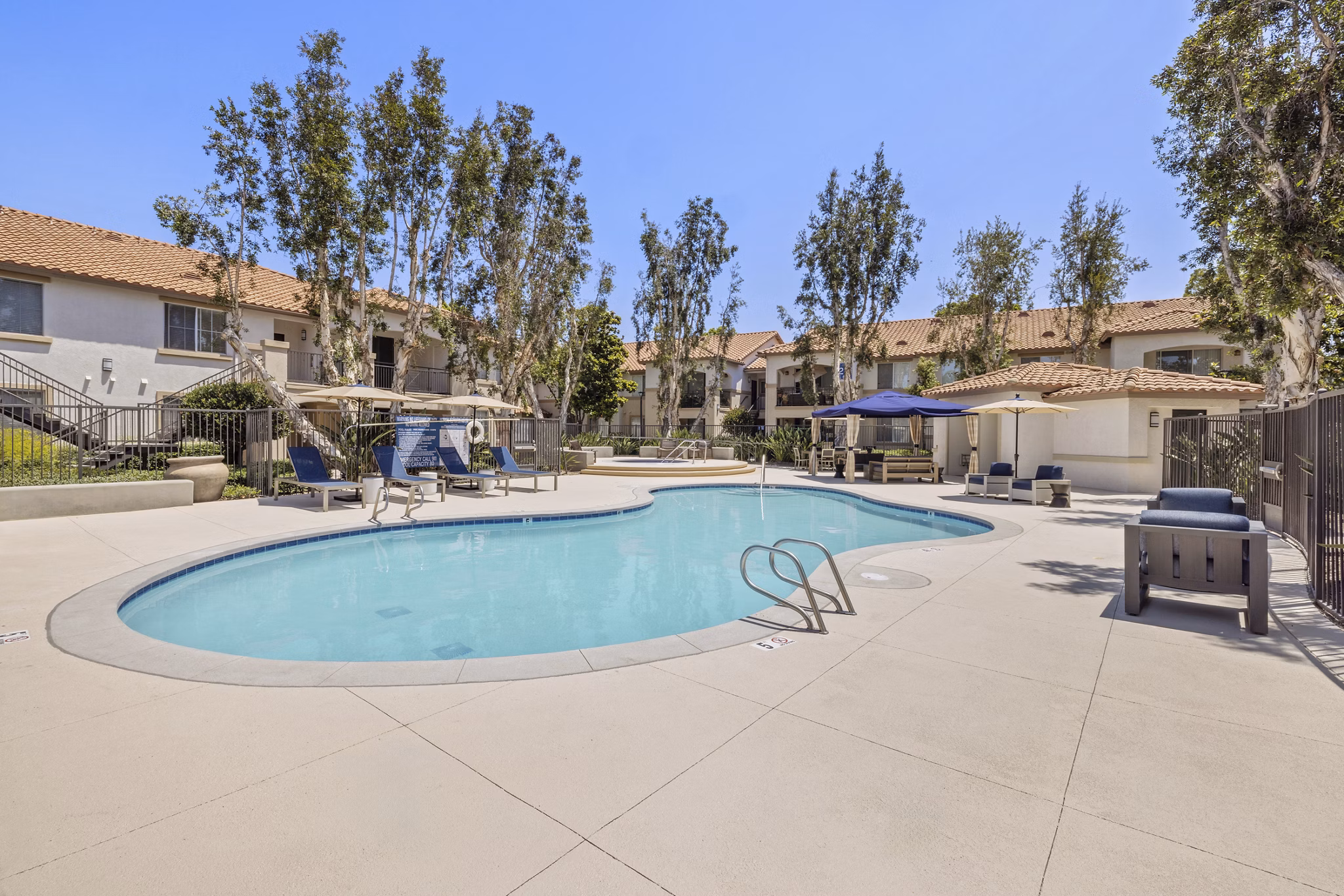 Pool at Mission Grove Apartments
