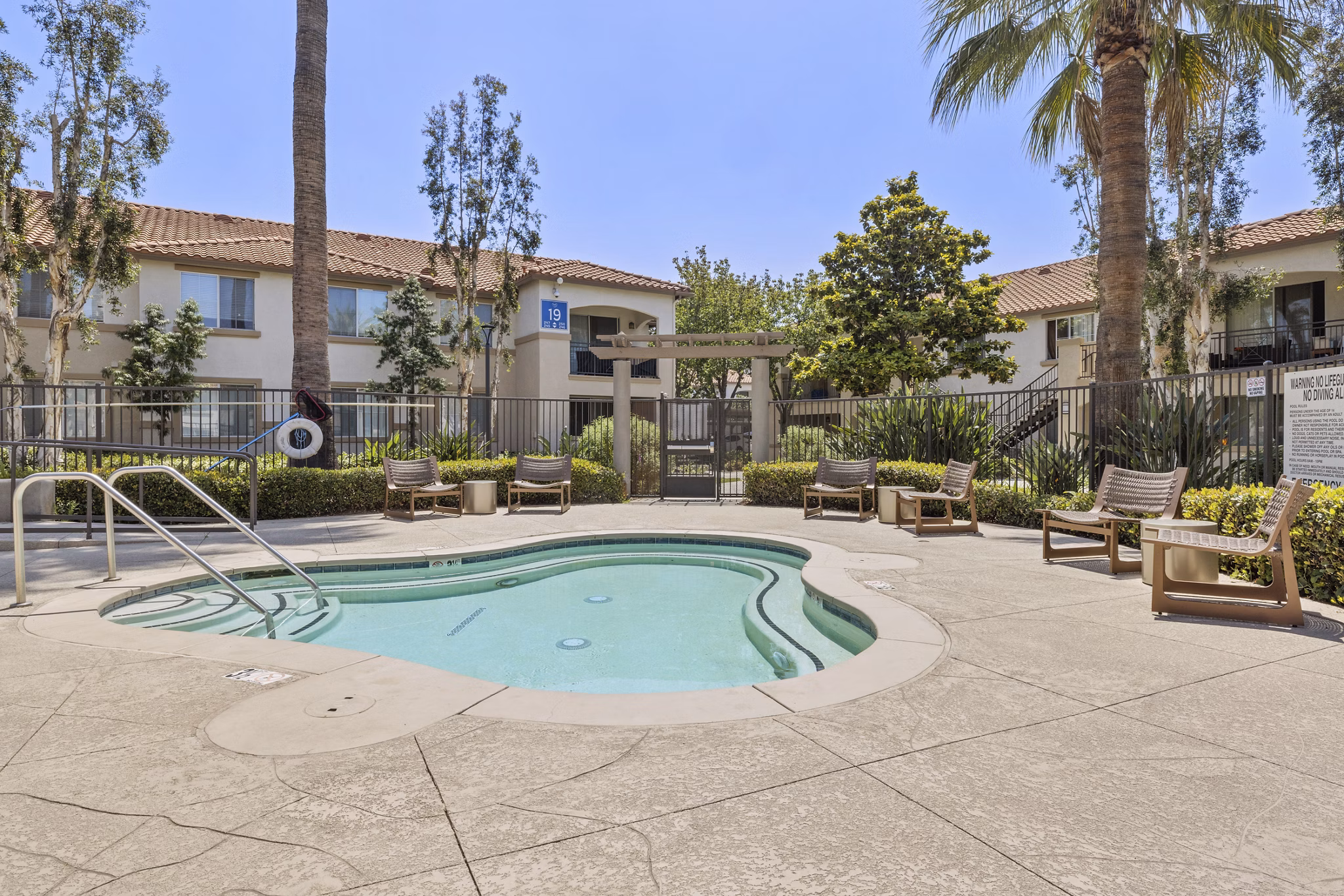 Pool at Mission Grove Apartments