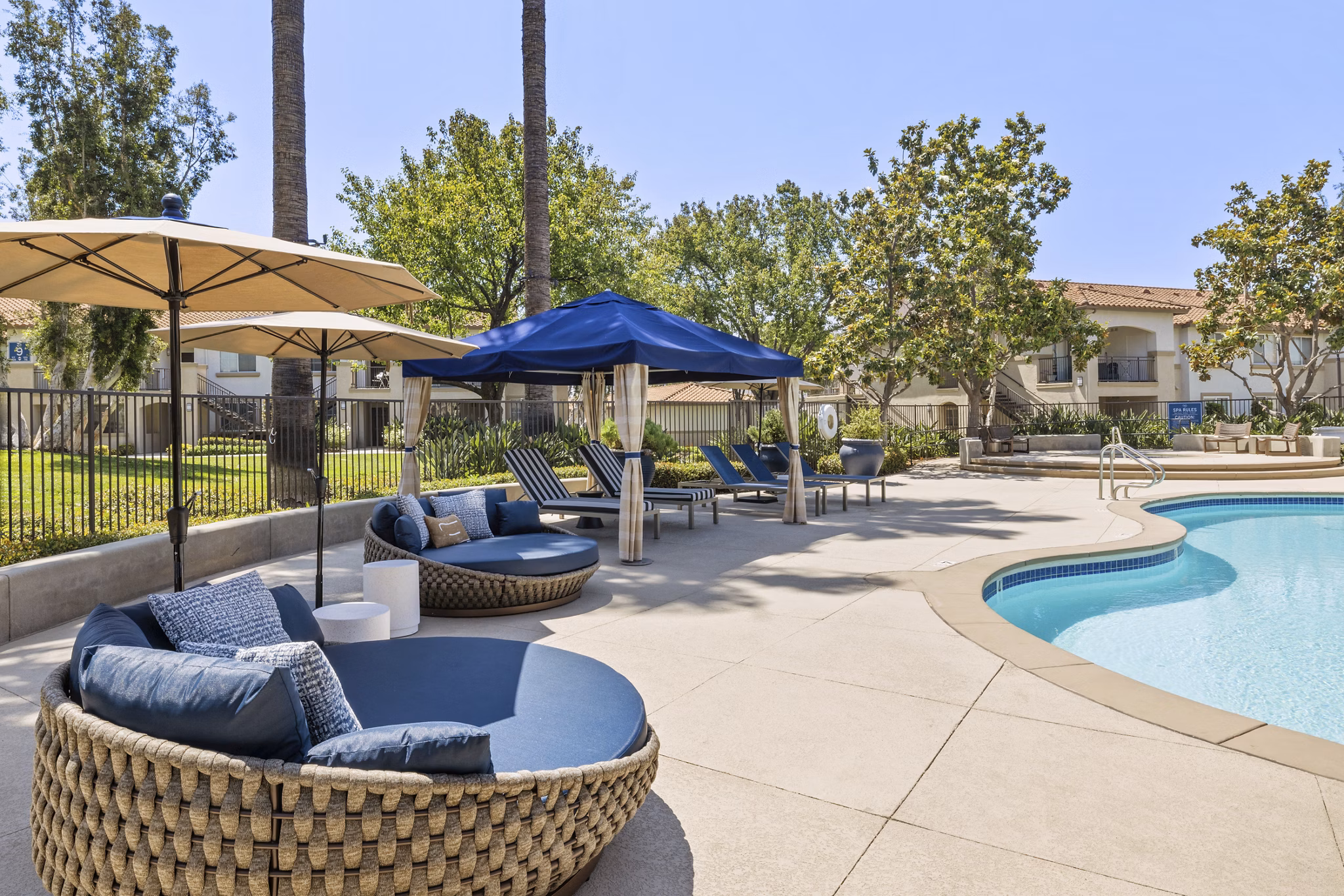 Pool at Mission Grove Apartments