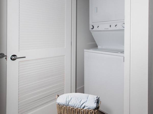 laundry room at 201 Marshall Apartments