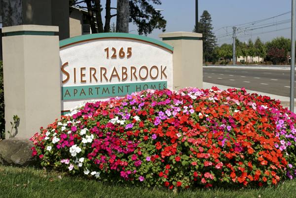signage at Sierrabrook Apartments
