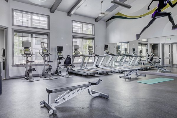 fitness center at Park Lane Village Apartments