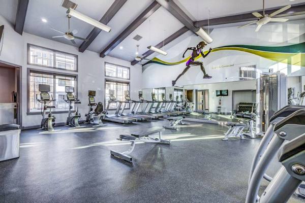fitness center at Park Lane Village Apartments