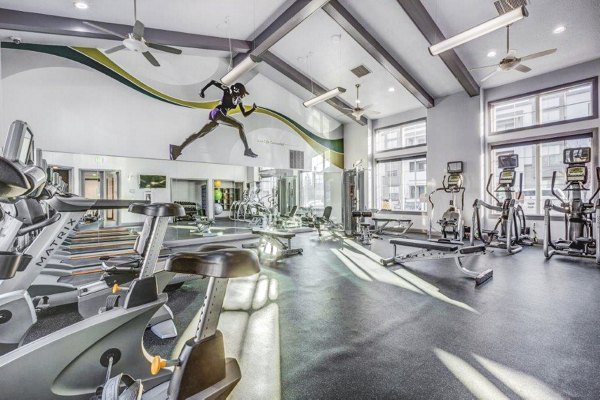 fitness center at Park Lane Village Apartments