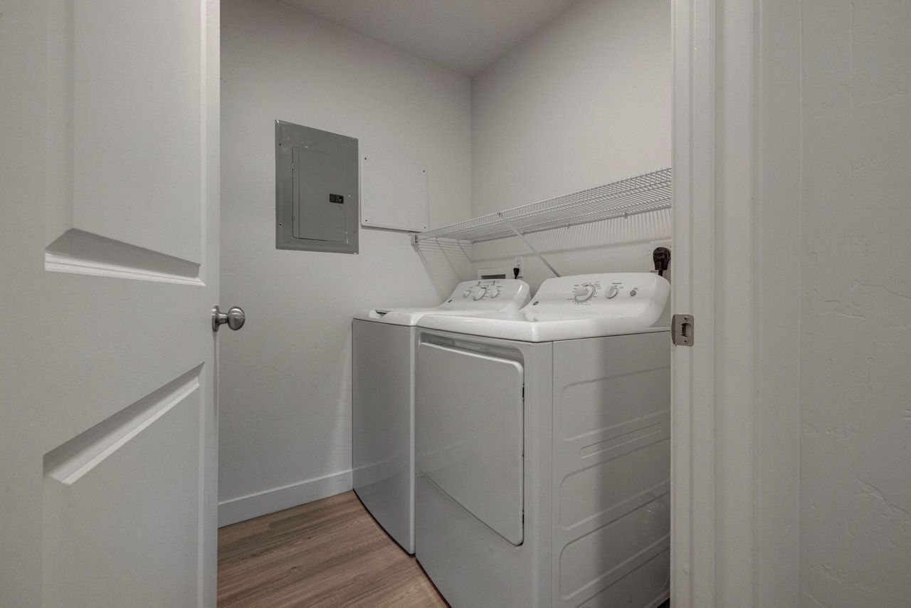 Laundry room at Park Lane Village