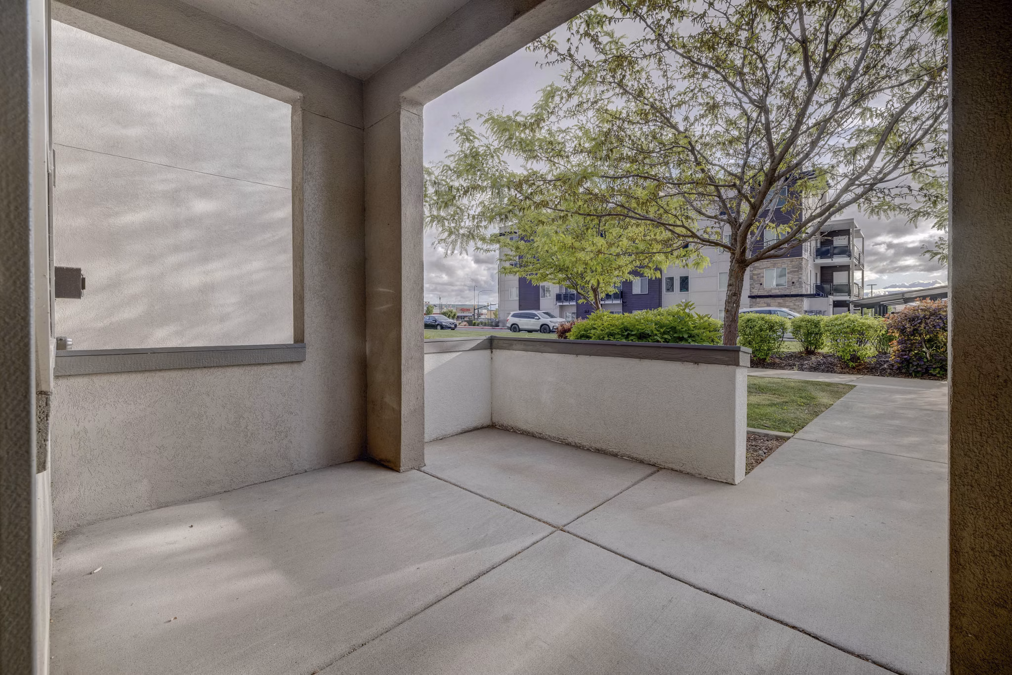 patio at Park Lane Village Apartments 