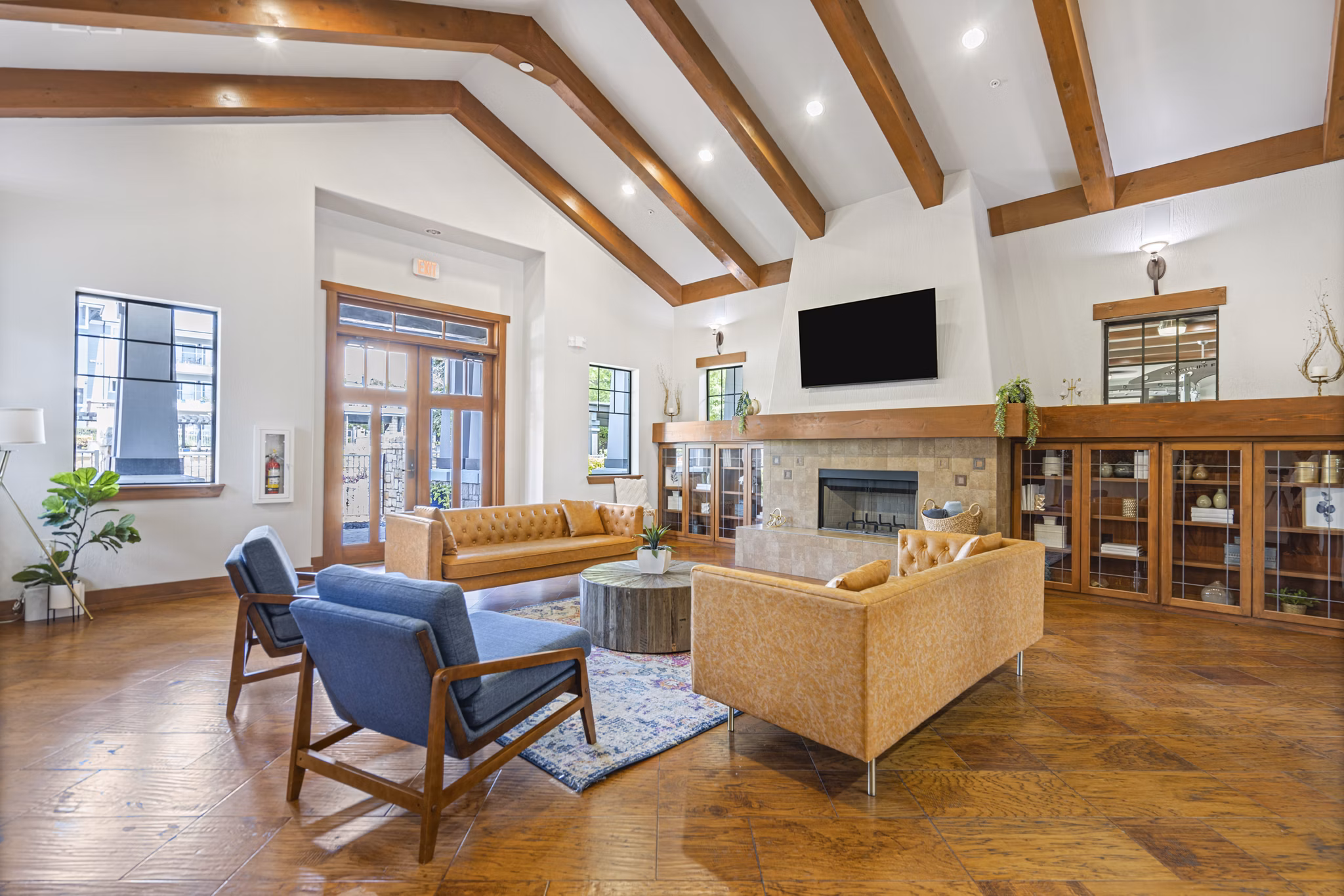 clubhouse at The Oaks at Techridge Apartments
