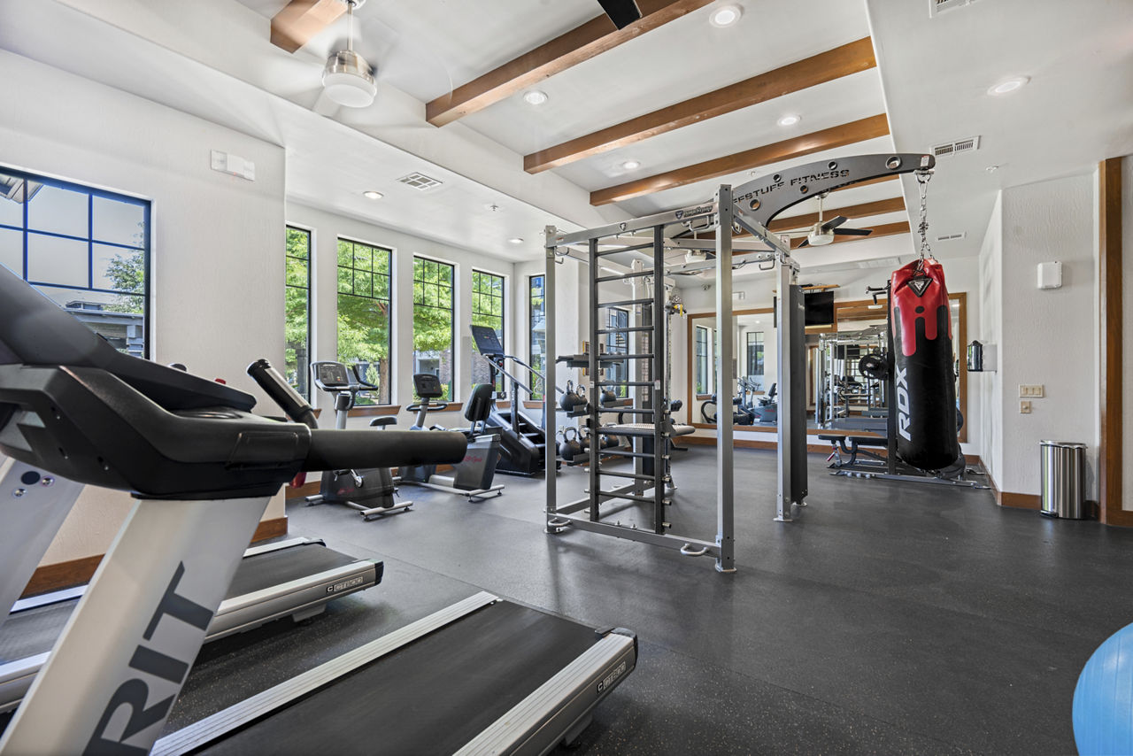 Gym at The Oaks At Techridge (1 of 2)