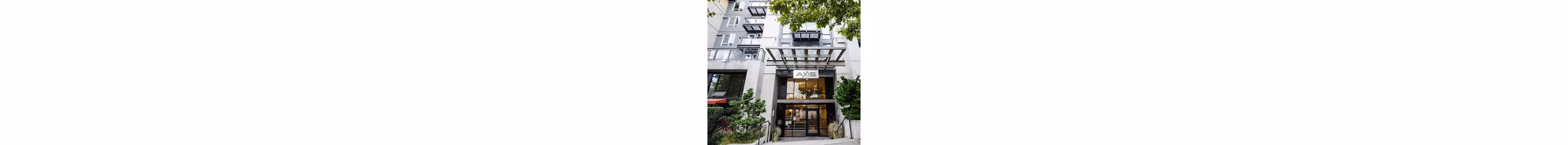 Axis Apartments: Contemporary high-rise luxury apartments in urban setting