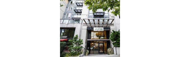 exterior at Axis Apartments