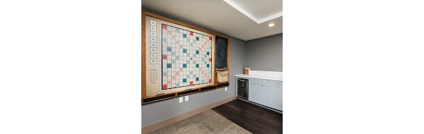 game room at Axis Apartments