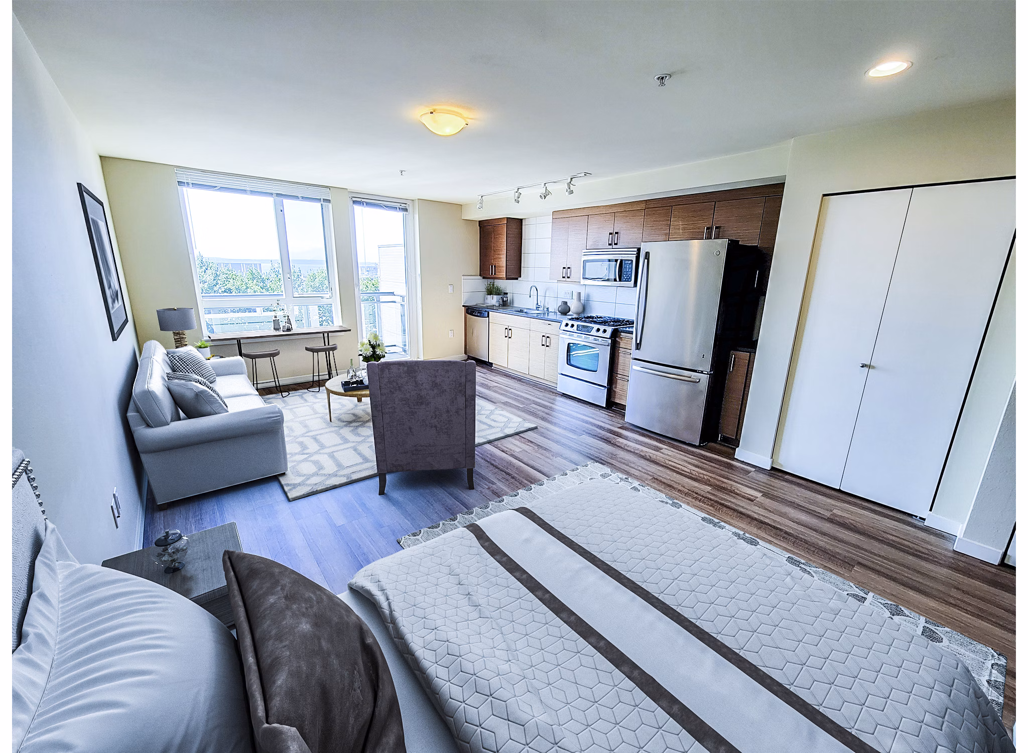 rendering of Axis Apartments