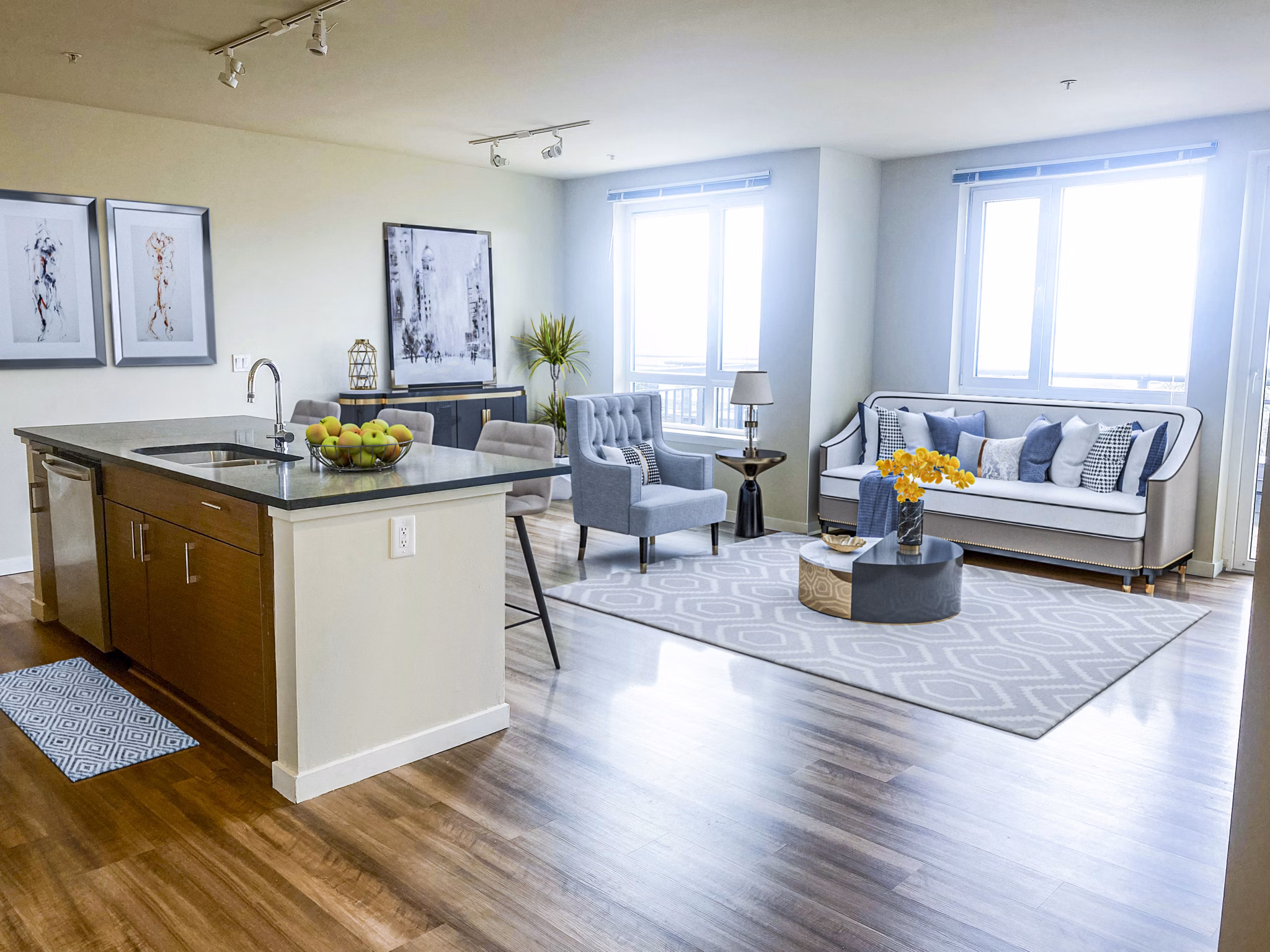 rendering of Axis Apartments