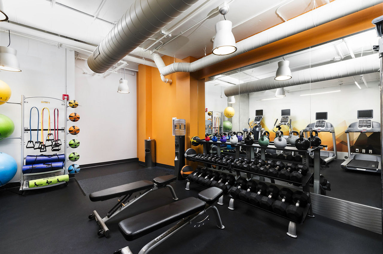 Gym at Dexter Lake Union (1 of 2)