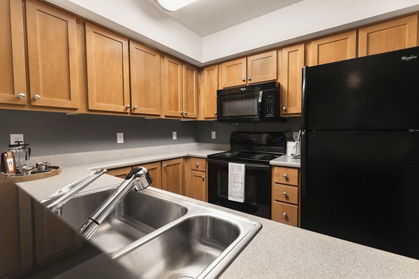 kitchen at Dexter Lake Union Apartments