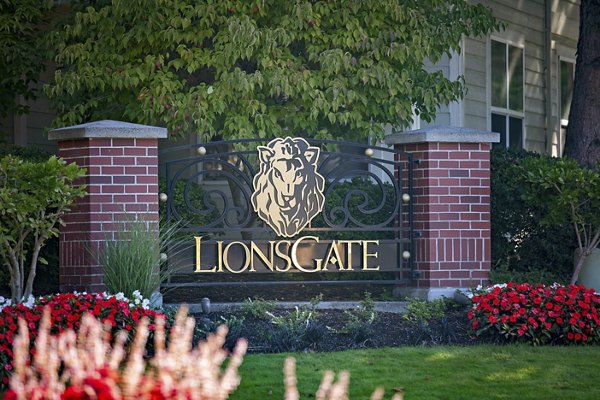 signage at Lions Gate South Apartments