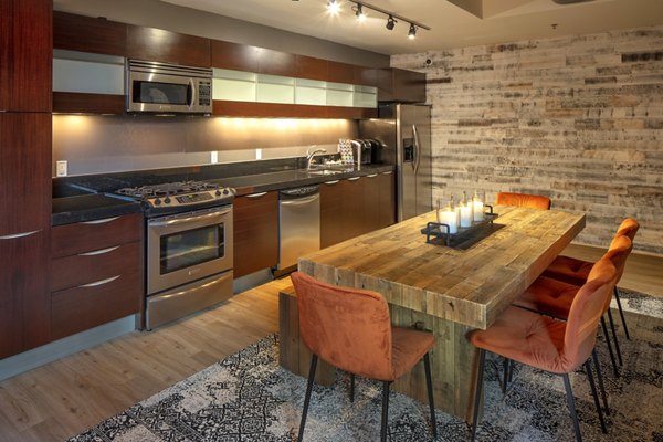 The Wyatt Apartments: Luxurious clubhouse with modern amenities, perfect for social gatherings and relaxation in Greystar's development