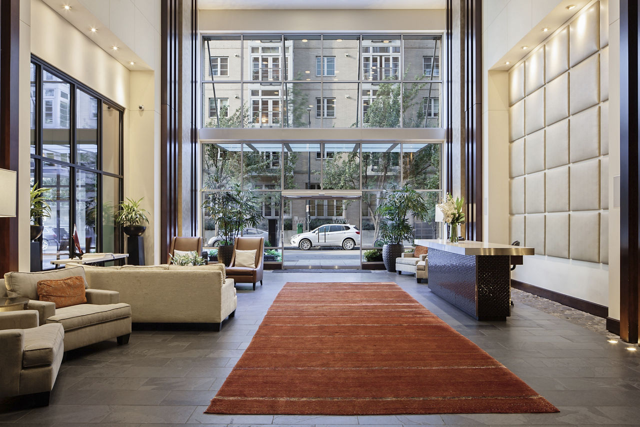 Lobby at The Wyatt