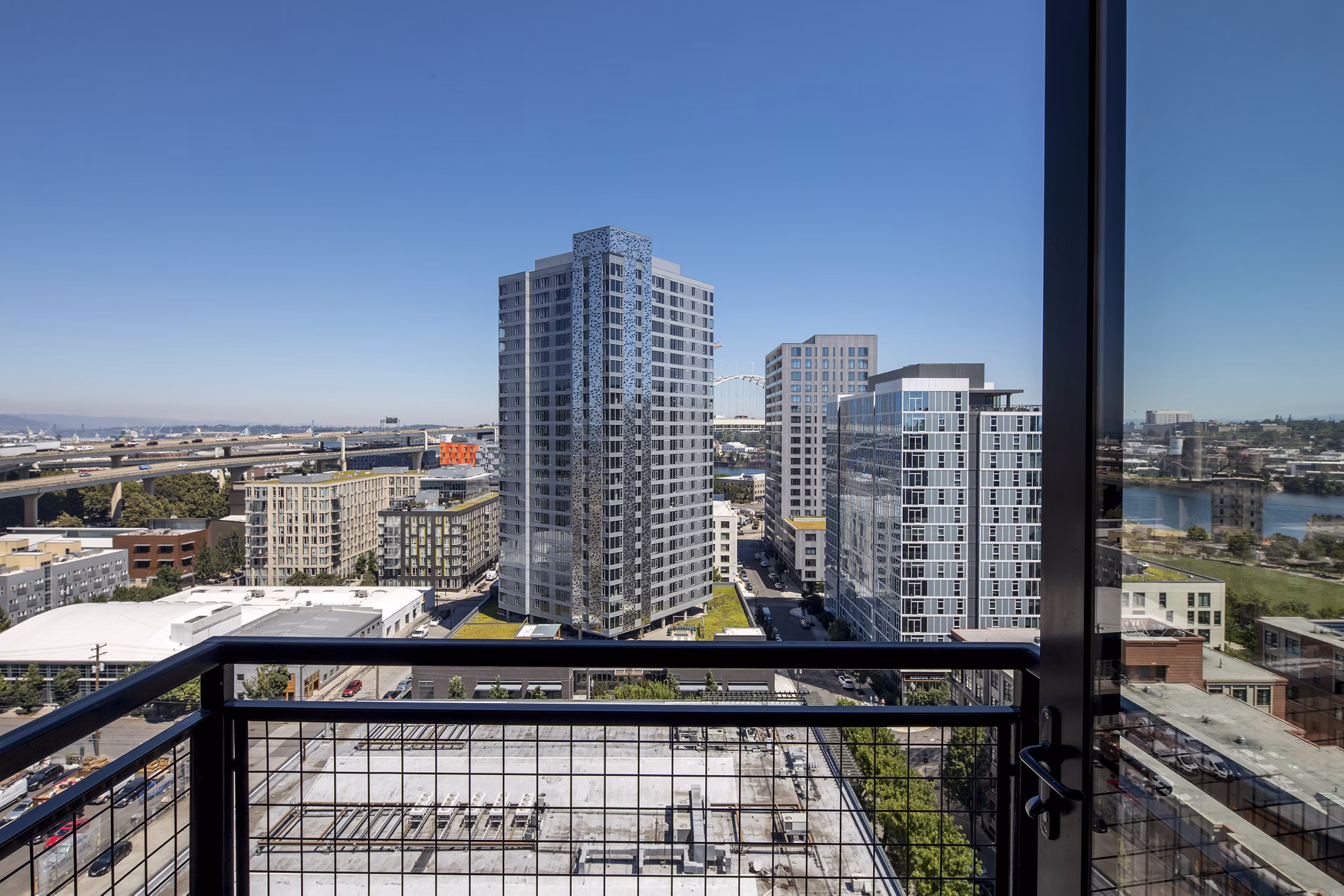 The Wyatt Apartments: Luxury high-rise view in vibrant downtown location