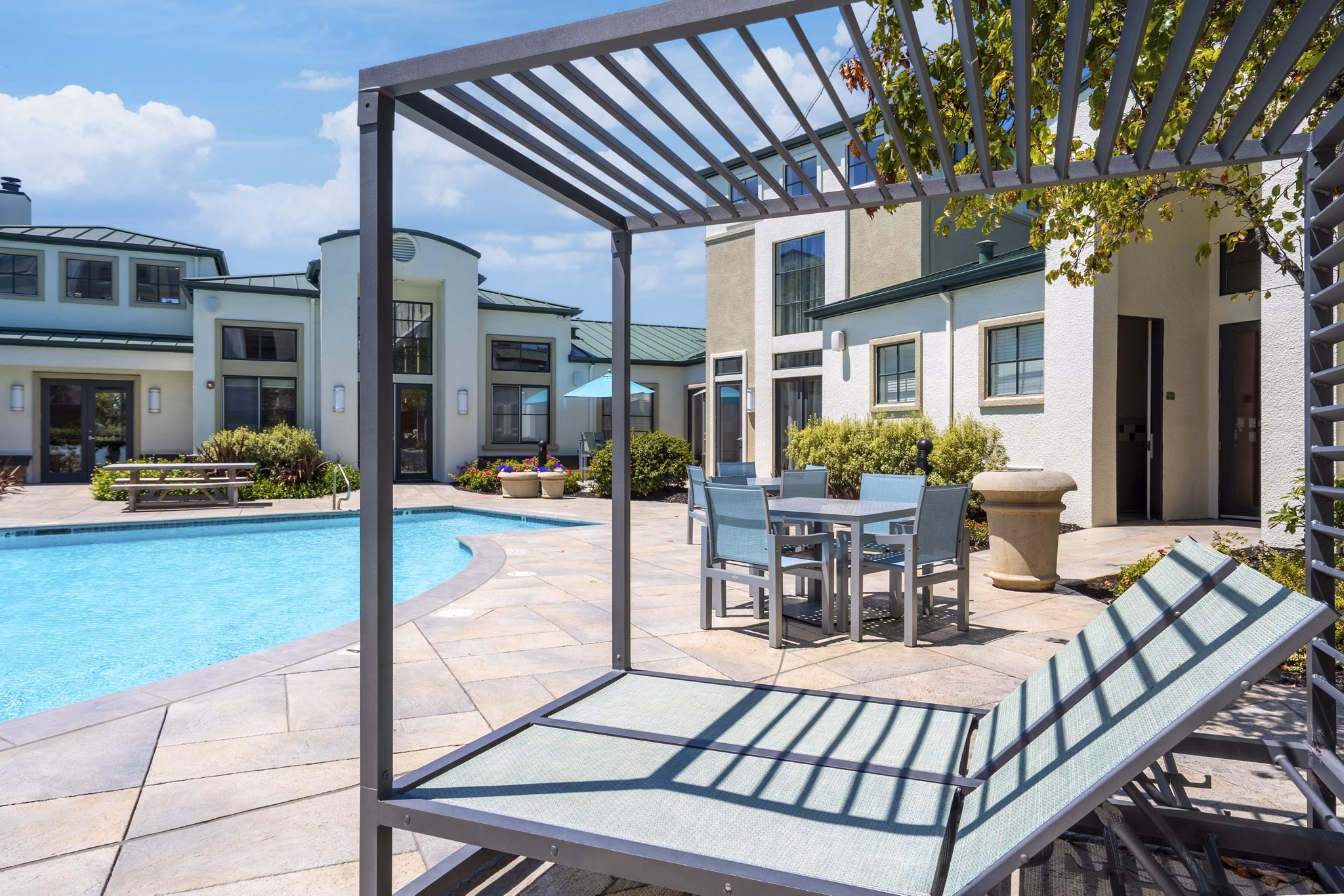Pool at Bridgepointe Apartments