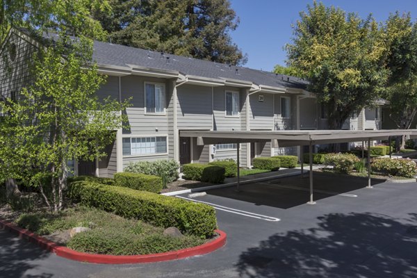 exterior at Central Park at Whisman Station Apartments