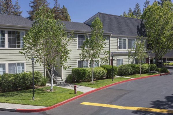 exterior at Central Park at Whisman Station Apartments