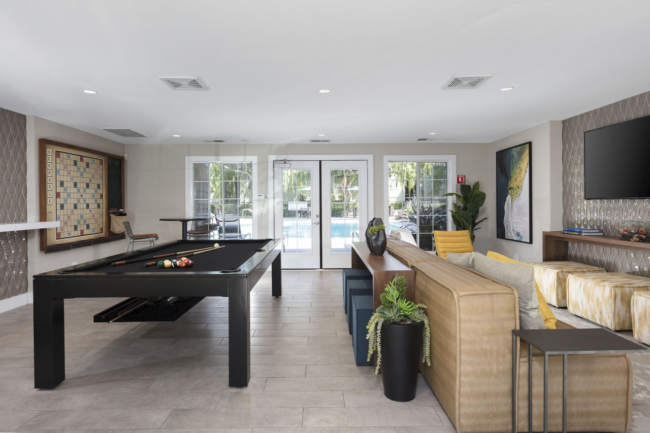 Game room at Central Park At Whisman Station (2 of 3)