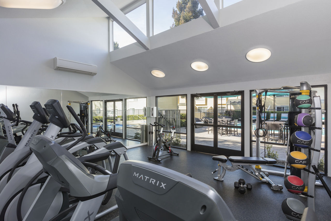 Gym at Central Park At Whisman Station (3 of 4)
