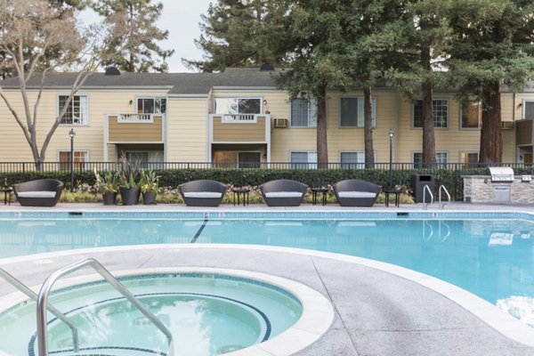 pool at Central Park at Whisman Station Apartments