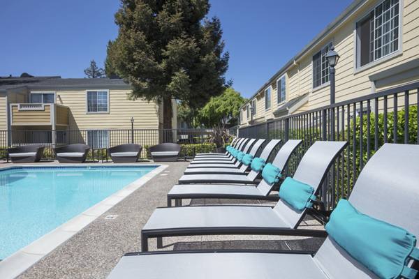 pool at Central Park at Whisman Station Apartments