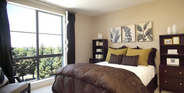 bedroom at Elements Apartments