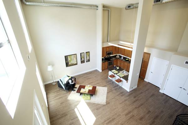 living room at Elements Apartments