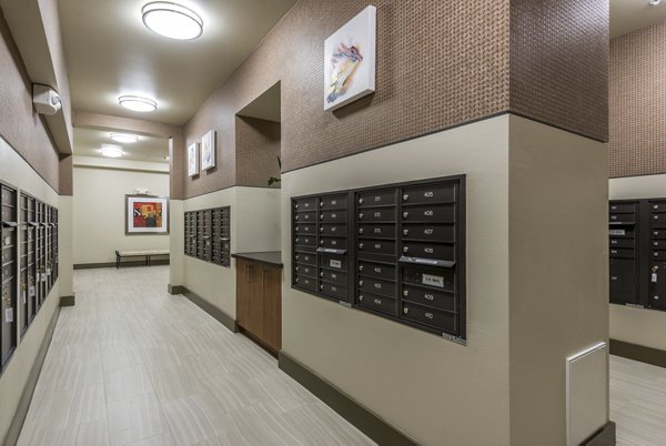 mail room at 2626 Fountain View Apartments