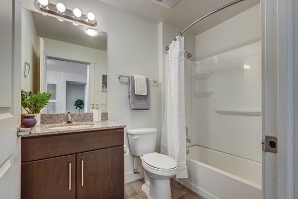 bathroom at Eaglewood Lofts