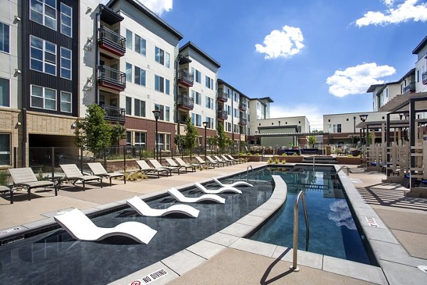 pool at Broadstone on 9th Apartments
