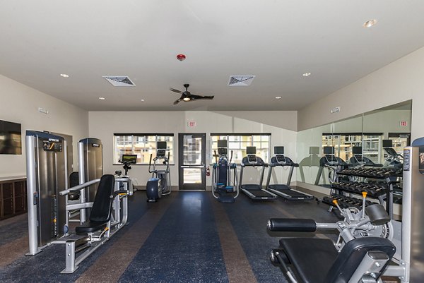 Fitness room at The Artisan Apartments
