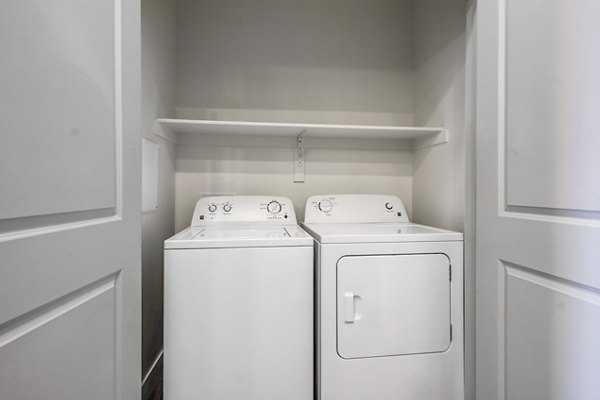 laundry room at Parkway Lofts Apartments