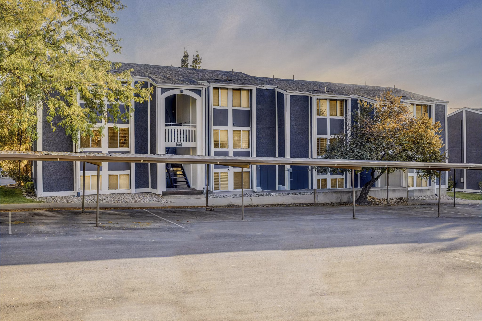 building at The Pointe at Northridge Apartments