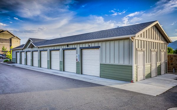 garage/covered parking at Pinnacle Highbury Apartments