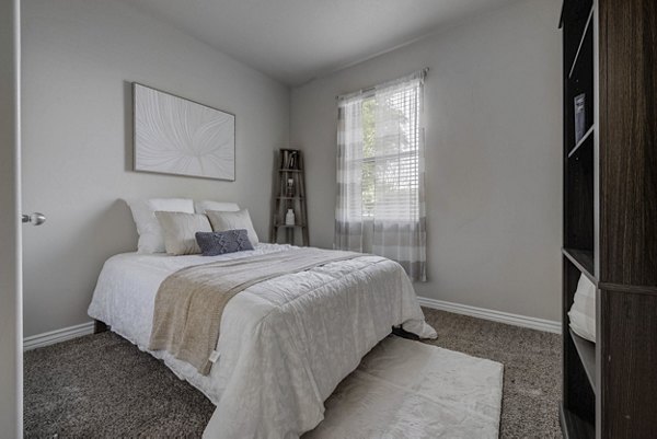 bedroom at Pinnacle Highbury Apartments 