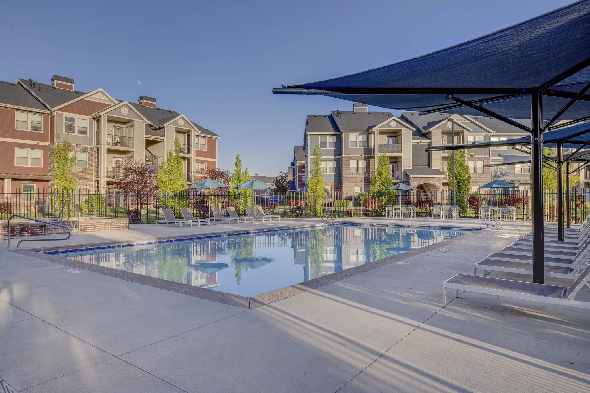 pool at Pinnacle Highbury Apartments 