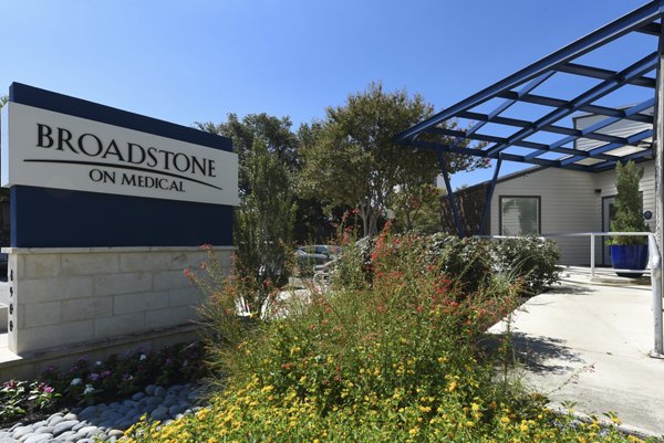 Broadstone Medical Apartments: Stylish signage highlighting luxury apartments in urban setting