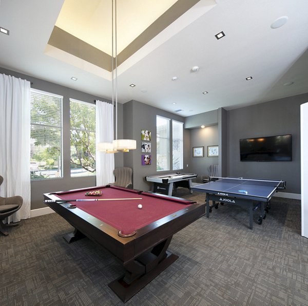 game room at Fiori Estates Apartments