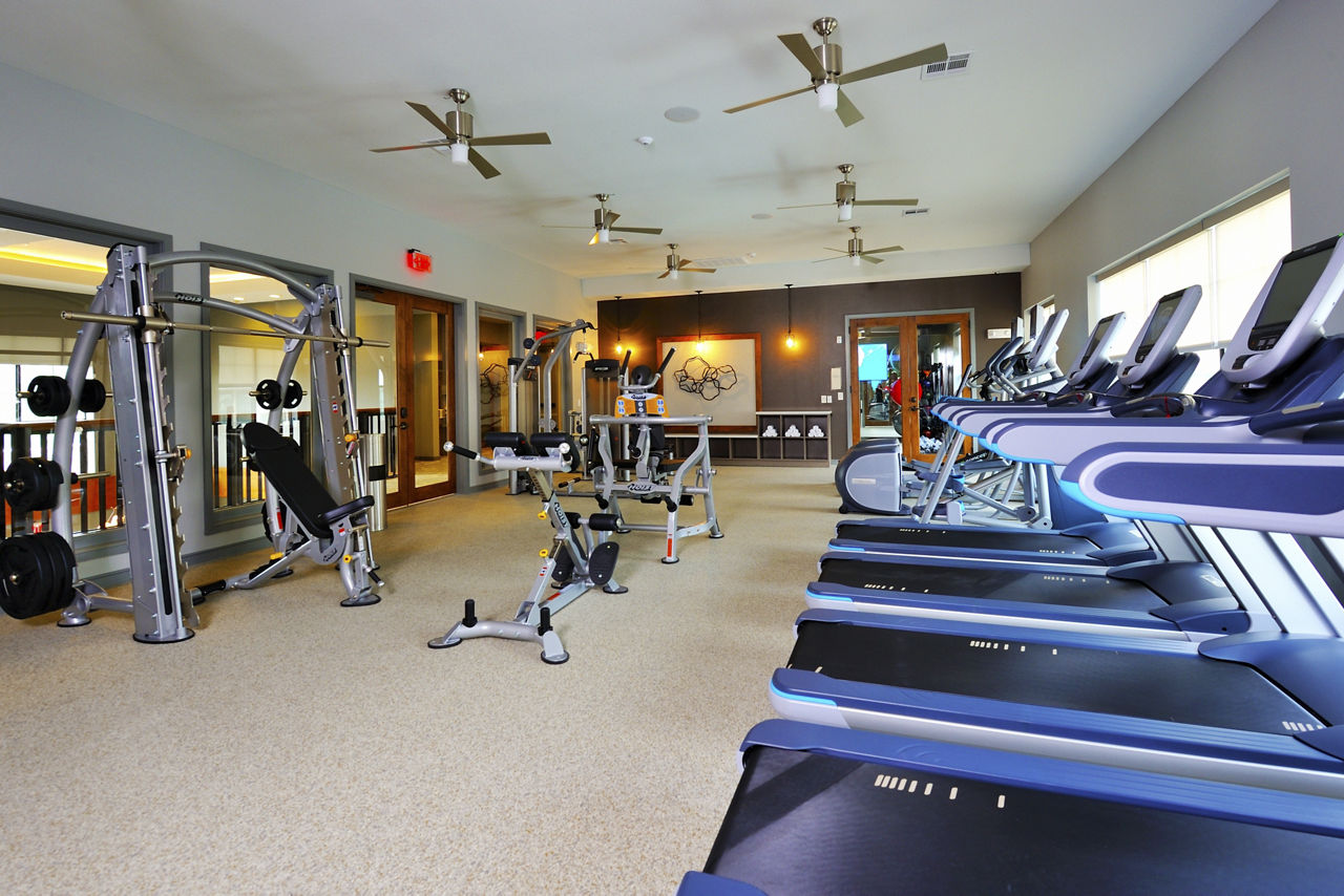 Gym at Townhomes At Woodmill Creek (1 of 2)